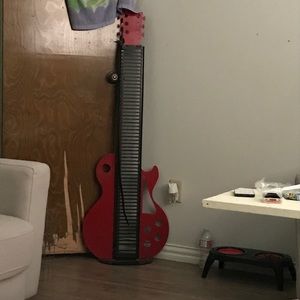 Guitar cd holder